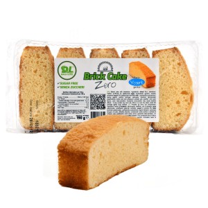 Brick Cake Zero Yogurt Daily Life Merendina plumcake Soffice Senza Zuccheri Aggiunti, 190 gr