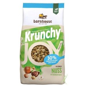 Krunchy Joy Nocciola Barnhouse – Granola Bio Croccante con Nocciole 375 gr