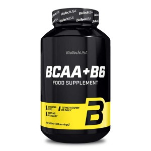 BCAA+B6 BioTechUSA Aminoacidi Ramificati 2:1:1 con Vitamina B6 200 Compresse BCAA+B6 BioTechUSA Aminoacidi Ramificati 2:1:1 con Vitamina B6 200 Compresse