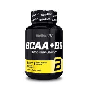 BCAA+B6 BioTechUSA Aminoacidi Ramificati 2:1:1 con Vitamina B6 100 Compresse BCAA+B6 BioTechUSA Aminoacidi Ramificati 2:1:1 con Vitamina B6 100 Compresse