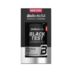 Black Test BioTechUSA 90 Mega Capsule Integratore per Uomo con L-Arginina, Estratti Vegetali, ZMB e HMB Black Test BioTechUSA 90 Mega Capsule Integratore per Uomo con L-Arginina, Estratti Vegetali, ZMB e HMB