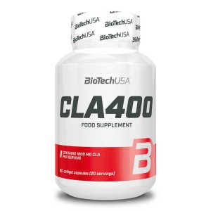 CLA 400 BioTechUSA 80 Softgel Integratore con Acido Linoleico Coniugato (CLA) CLA 400 BioTechUSA 80 Softgel Integratore con Acido Linoleico Coniugato (CLA)