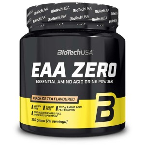 EAA Zero BioTechUSA 350 g Aminoacidi Essenziali con L-Glutammina Senza Zuccheri EAA Zero BioTechUSA 350 g Aminoacidi Essenziali con L-Glutammina Senza Zuccheri