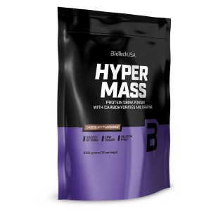 Hyper Mass BioTechUSA 1000 g Gainer per Aumento della Massa con Proteine, Carboidrati e Creatina Hyper Mass BioTechUSA 1000 g Gainer per Aumento della Massa con Proteine, Carboidrati e Creatina
