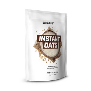 Instant Oats BioTechUSA 1000 g Aromatizzata Avena Istantanea Ricca di Fibre Instant Oats BioTechUSA 1000 g Aromatizzata Avena Istantanea Ricca di Fibre