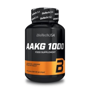 AAKG 1000 BioTechUSA L-Arginina Alfa-Chetoglutarato 100 Compresse AAKG 1000 BioTechUSA L-Arginina Alfa-Chetoglutarato 100 Compresse