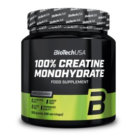 100% Creatine Monohydrate 300 g BioTechUSA Micronized Creatine Monohydrate 100% Creatine Monohydrate 300 g BioTechUSA Micronized Creatine Monohydrate