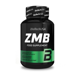 ZMB BioTechUSA  Zinco, Magnesio e Vitamina B6, 60 Capsule