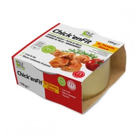 Chick’enFit Tomato sauce Daily Life Pollo al pomodoro in scatola 100 gr Chick’enFit Tomato sauce Daily Life Pollo al pomodoro in scatola 100 gr