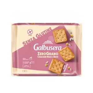 Cracker Riso e Mais ZeroGrano Galbusera  Senza Glutine e Senza Lattosio