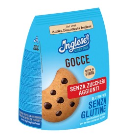 Gluten-Free and Sugar-Free Biscuit Drops Inglese 200 g Gluten-Free and Sugar-Free Biscuit Drops Inglese 200 g