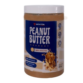Peanut Butter crunchy burro di arachidi croccante 400g Peanut Butter crunchy burro di arachidi croccante 400g