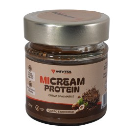 MiCream Protein crema proteica spalmabile cacao e nocciola 200g MiCream Protein crema proteica spalmabile cacao e nocciola 200g
