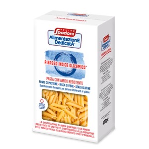 Penne a Basso Indice Glicemico Molino Spadoni 400 g Pasta Senza Glutine Ricca di Fibre e Proteine
