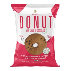 Donut con gocce di cioccolato Dr Keto 60 gr Donut con gocce di cioccolato Dr Keto 60 gr