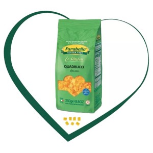 Quadrucci Farabella Senza Glutine – Pastina di Mais e Riso per Minestre e Brodi 250 g
