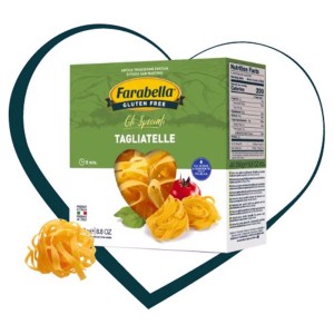 Tagliatelle Farabella Senza Glutine – Pasta di Mais e Riso 250 g