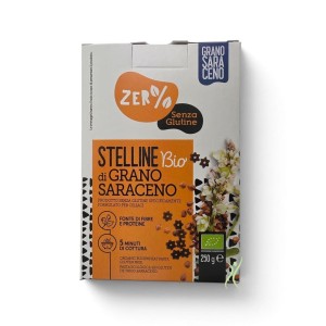 Stelline di Grano Saraceno Bio Fior di Loto Zero% Glutine – Pasta Senza Glutine 250 g