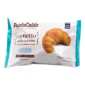 Cornetto Punto Caldo Nutrifree 50 g Cornetto Artigianale Senza Glutine e Senza Lattosio