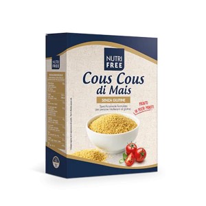 Cous Cous di Mais Nutrifree 375 g Senza Glutine, Veloce e Versatile