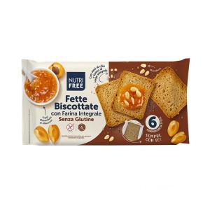 Fette biscottate integrali senza glutine Nutrifree
