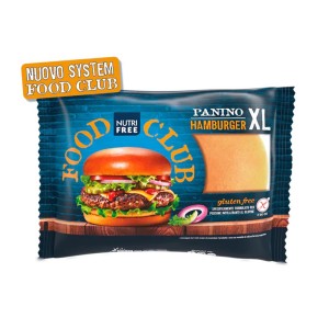 Panino Hamburger XL Nutrifree 100 g Panino Extra Large Senza Glutine e Senza Lattosio