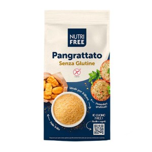 Pangrattato Nutrifree 500 g Pangrattato Senza Glutine, Latte, Lattosio e Uova