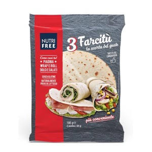 Farcitù Nutrifree 180 g  Piadina Senza Glutine, Senza Latte e Senza Lattosio