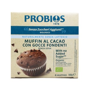 Muffin al cacao senza zuccheri Probios Muffin al cacao senza zuccheri Probios