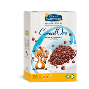 Cereal Oro Palline al cioccolato senza glutine  Piaceri Mediterranei