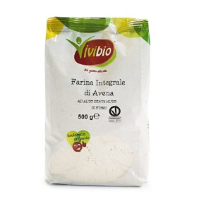 Farina Integrale di Avena ViviBio 500 g Farina Integrale di Avena ViviBio 500 g