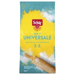 Mix It Universale Schär – Mix di Farine Senza Glutine per Tutte le Preparazioni 1 kg